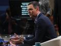 El presidente del Gobierno, Pedro Sánchez, concede una entrevista a TVE a su llegada a la segunda jornada de la cumbre de la OTAN