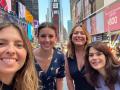 La ministra Montero y sus colaboradoras de turismo en Nueva York