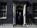 Boris Johnson, ex-líder del Partido Conservador, frente al número 10 de Downing Street