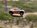 Carlos Sainz, durante esta prueba en la isla italiana de Cerdeña