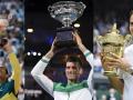Rafa Nadal, Novak Fjokovic y Roger Federer