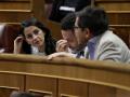 Inés Arrimadas durante la segunda jornada del debate