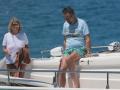 Jaime de Marichalar and Susana Uribarri on holidays in Formentera, 15 july 2022