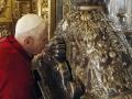El Papa Benedicto XVI en su visita a Santiago de Compostela en 2010