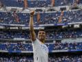 Casemiro, en la celebración de la última Liga ganada por el Real Madrid