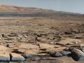 Vista de la formación 'Kimberley' tomada en Marte por el rover Curiosity.