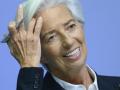 La presidenta del Banco Central Europeo, Christine Lagarde, no se sabe muy bien por qué sonríe.