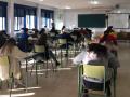 Alumnos durante una clase en un instituto de Extremadura