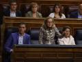 Nadia Calviño interviene en la sesión de control al Gobierno