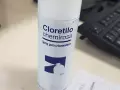 Un bote de Chemirosa, nombre comercial del cloruro de etileno