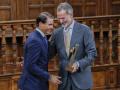 El Rey Felipe entrega el galardón Camino Real a Rafa Nadal