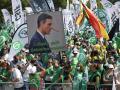 Un momento de la manifestación convocada por CSIF en Madrid