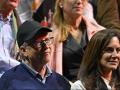 Bill Gates y su exmujer, Melinda Gates, en un partido de tenis de la Laver Cup