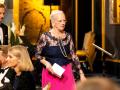 Queen Margrethe in Oslo during the Norden Association annual language award price ceremony on September 26, 2022 in Oslo, Norway.