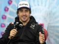 Fernando Alonso, en la rueda de prensa previa al GP de Japón