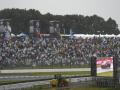 Una grúa en el circuito de Suzuka: indignación en los pilotos