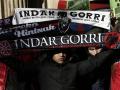 'Indar Gorri' es el grupo 'ultra' de Osasuna, con un posicionamiento abertzale y favorable a la violencia