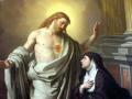 Aparición del Sagrado Corazón de Jesús a santa Margarita María de Alacoque