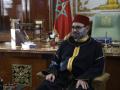 El Rey Mohamed VI de Marruecos, en su despacho