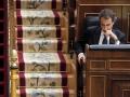 José Luis Rodríguez Zapatero, en el Congreso de los Diputados cuando ejercía de presidente de España