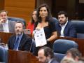 Rocío Monasterio, portavoz de Vox en la Asamblea de Madrid, insta al Gobierno regional a eliminar las trabas burocráticas