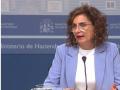 La ministra de Hacienda, María Jesús Montero.