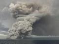 Erupción del volcán Tonga el pasado mes de enero