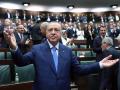El presidente de Turquía, Recep Tayyip Erdogan, en el Parlamento, en Ankara.