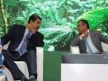 Nicolás Maduro y Gustavo Petro durante la cumbre climática en Egipto