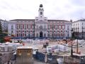 Obras en la Puerta del Sol