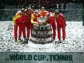 España celebra la Copa Davis conseguida en 2019