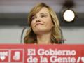 La portavoz del PSOE y ministra de Educación y FP, Pilar Alegría, en el acto