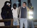 El coordinador general de EH Bildu, Arnaldo Otegi, el día de su detención en 2009