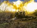 Pieza artillería Ucrania Bakhmut