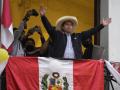 Pedro Castillo, tras ser nombrado presidente de Perú