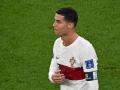 Cristiano Ronaldo, con lágrimas en los ojos, dijo este sábado adiós al fútbol de élite