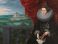 'La infanta Isabel Clara Eugenia ante el castillo de Mariemont', obra de Rubens