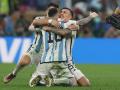 Argentina celebra el título de campeona del mundo tras los penaltis