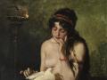 'La esclava y la paloma'. Desnudo, 1883, de Joaquín Sorolla