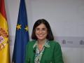 La ministra de Sanidad, Carolina Darias, en el XXVII Congreso de la Sociedad Española de Epidemiología y Salud Pública Oral