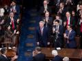 El republicano Kevin McCarthy, en el momento de la votación