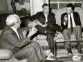 EL PRESIDENTE FELIPE GONZALEZ MARQUEZ CON MARCELINO CAMACHO Y NICOLAS REDONDO