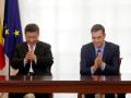 El presidente chino Xi Jinping, junto con Pedro Sánchez