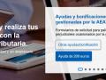 La web de la Agencia Tributaria para pedir la ayuda de 200 euros es un fiasco