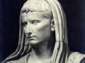 El emperador Augusto como Pontifex Maximus. Detalle del rostro del Augusto de via Labicana