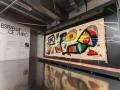 CaixaForum Madrid muestra desde este viernes el tapiz que Joan Miró y el artista textil Josep Royo crearon para ”la Caixa” tras ser restaurado