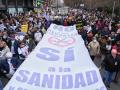 Marcha convocada por Marea Blanca, este domingo en Madrid
