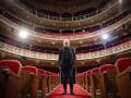 Lluís Homar en el Teatro de la Comedia, sede de la Compañía Nacional de Teatro Clásico