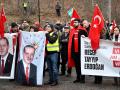Manifestación Turquía Suecia
