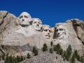 Las esculturas del Monte Rushmore en las Colinas Negras